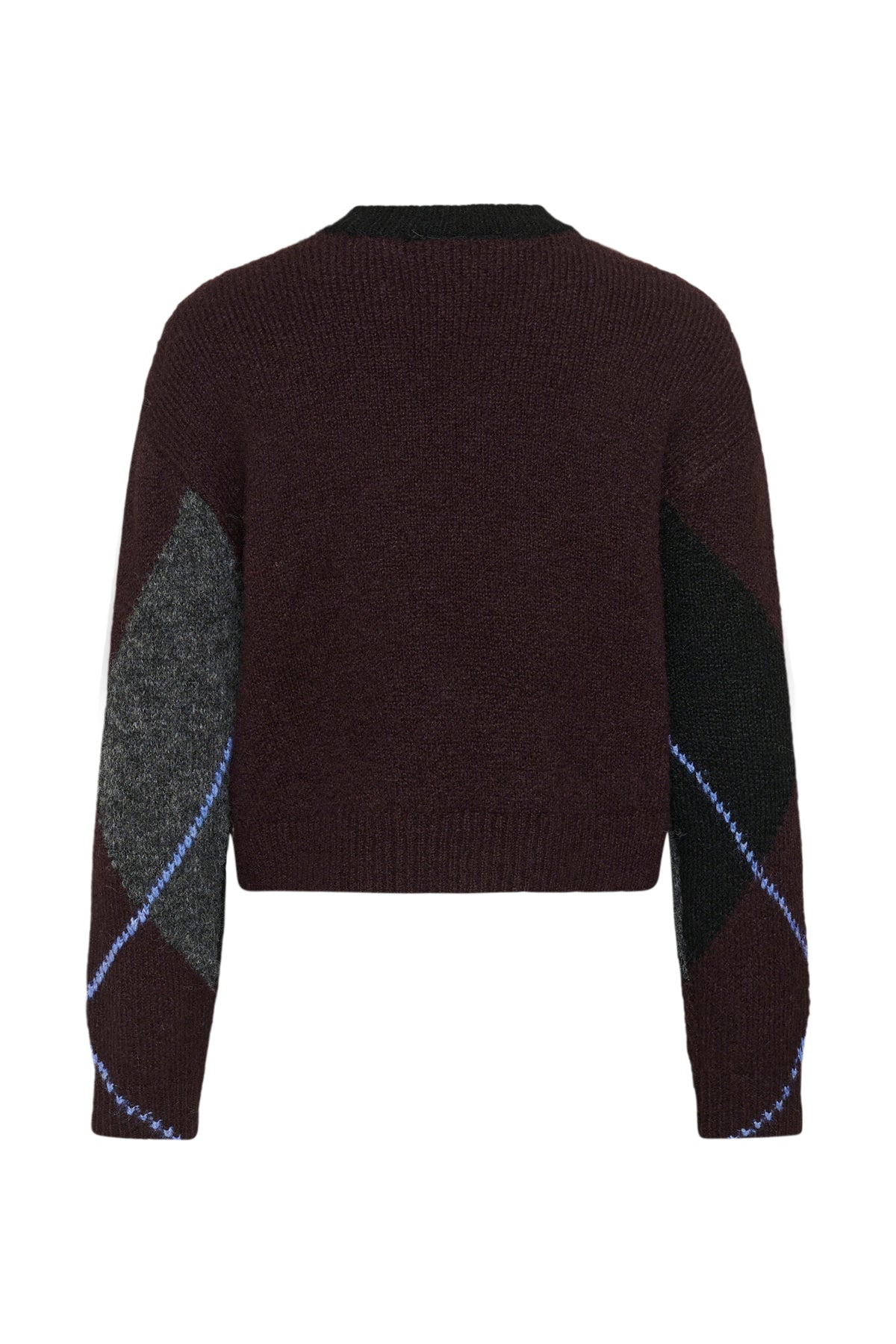 Kaffe KAgrith Knit Pullover Dark Grey Melange / Fudge