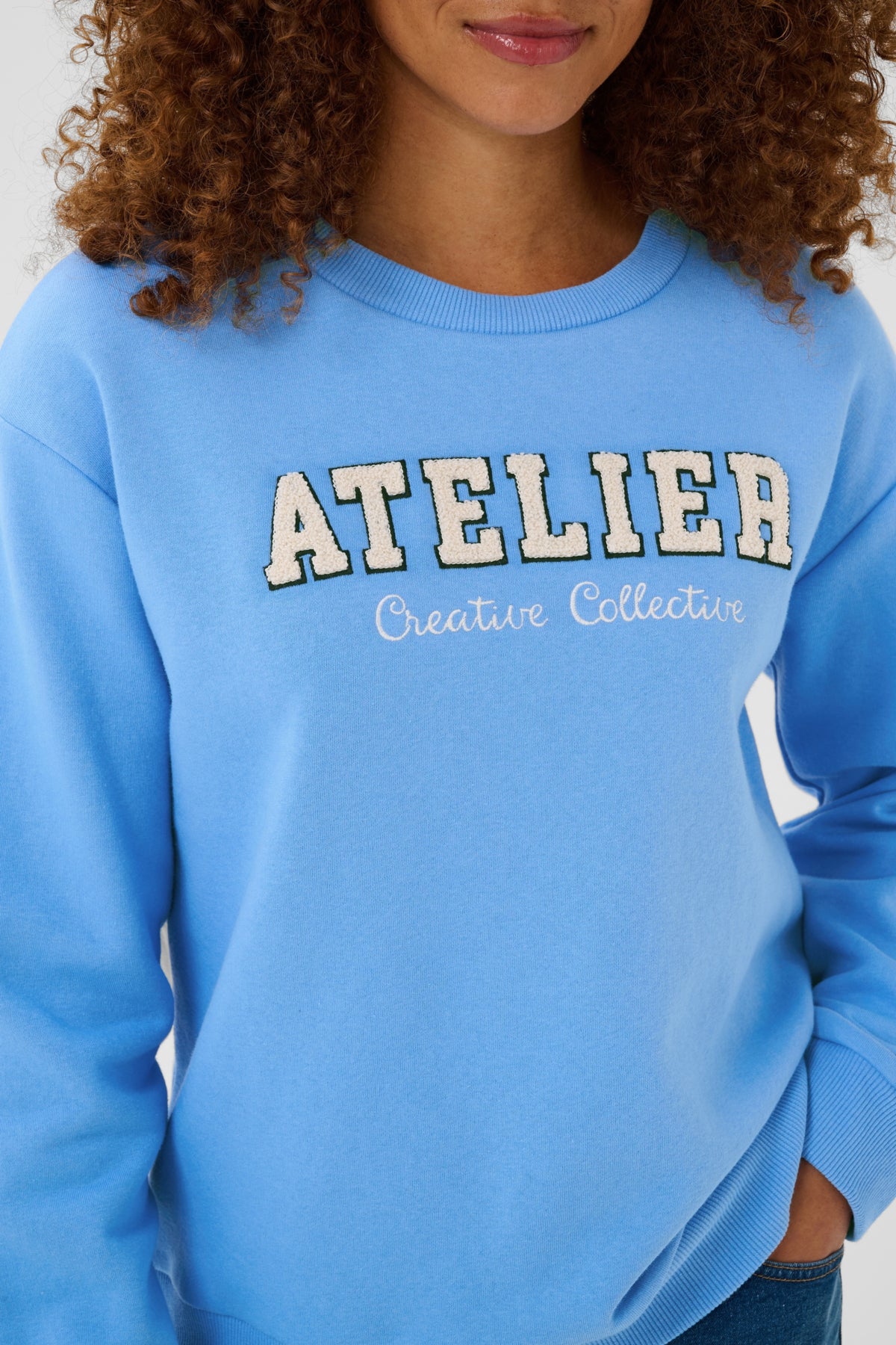 Kaffe KAgisele Sweatshirt Provence