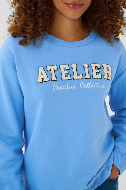 Kaffe KAgisele Sweatshirt Provence