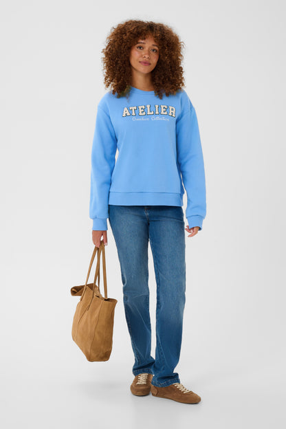 Kaffe KAgisele Sweatshirt Provence