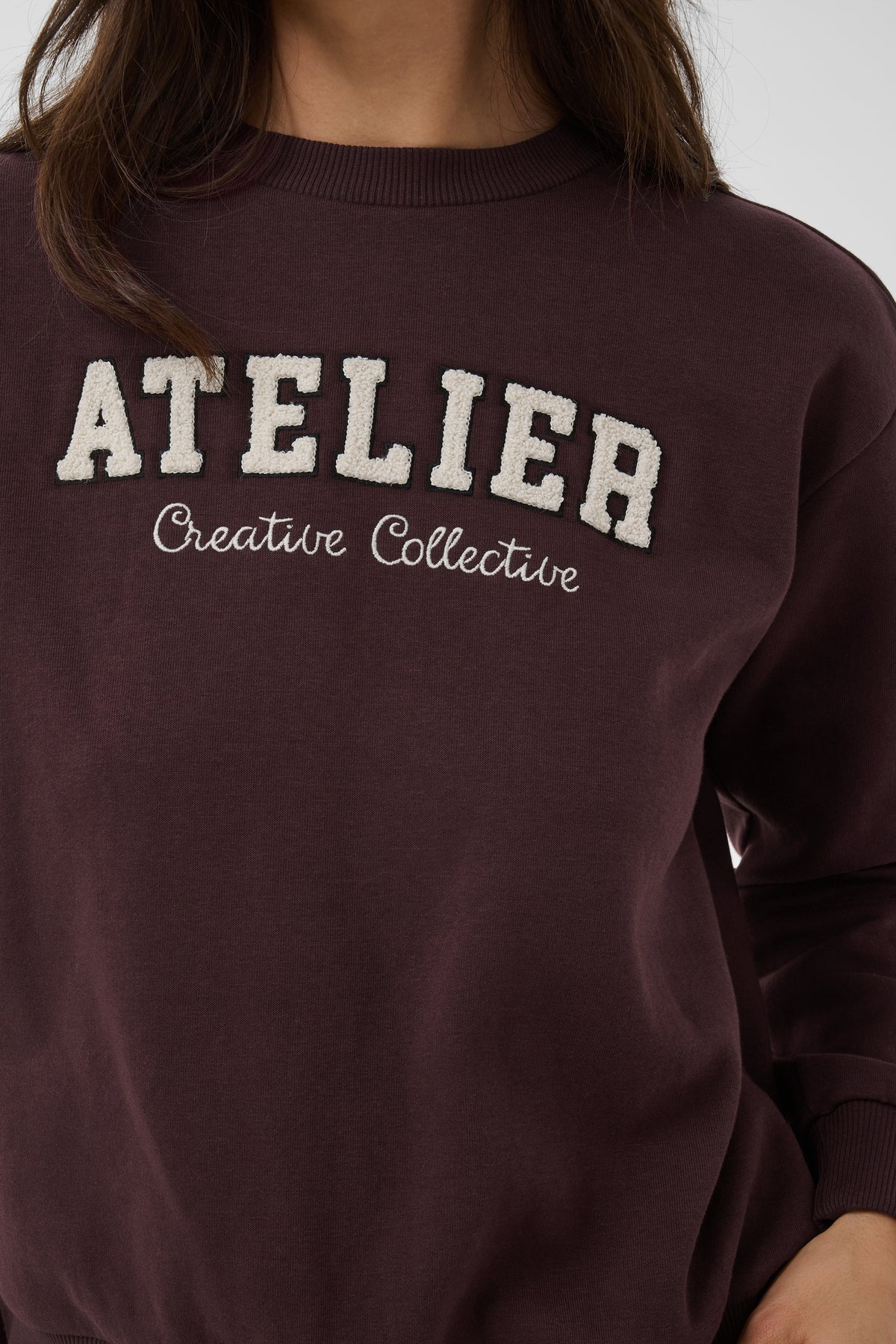 Kaffe KAgisele Sweatshirt Fudge