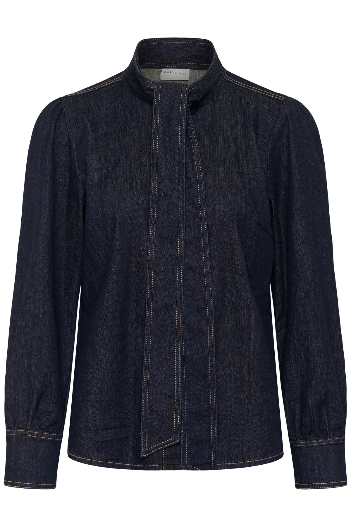 Kaffe KAmolly Denim Shirt Raw Blue Denim