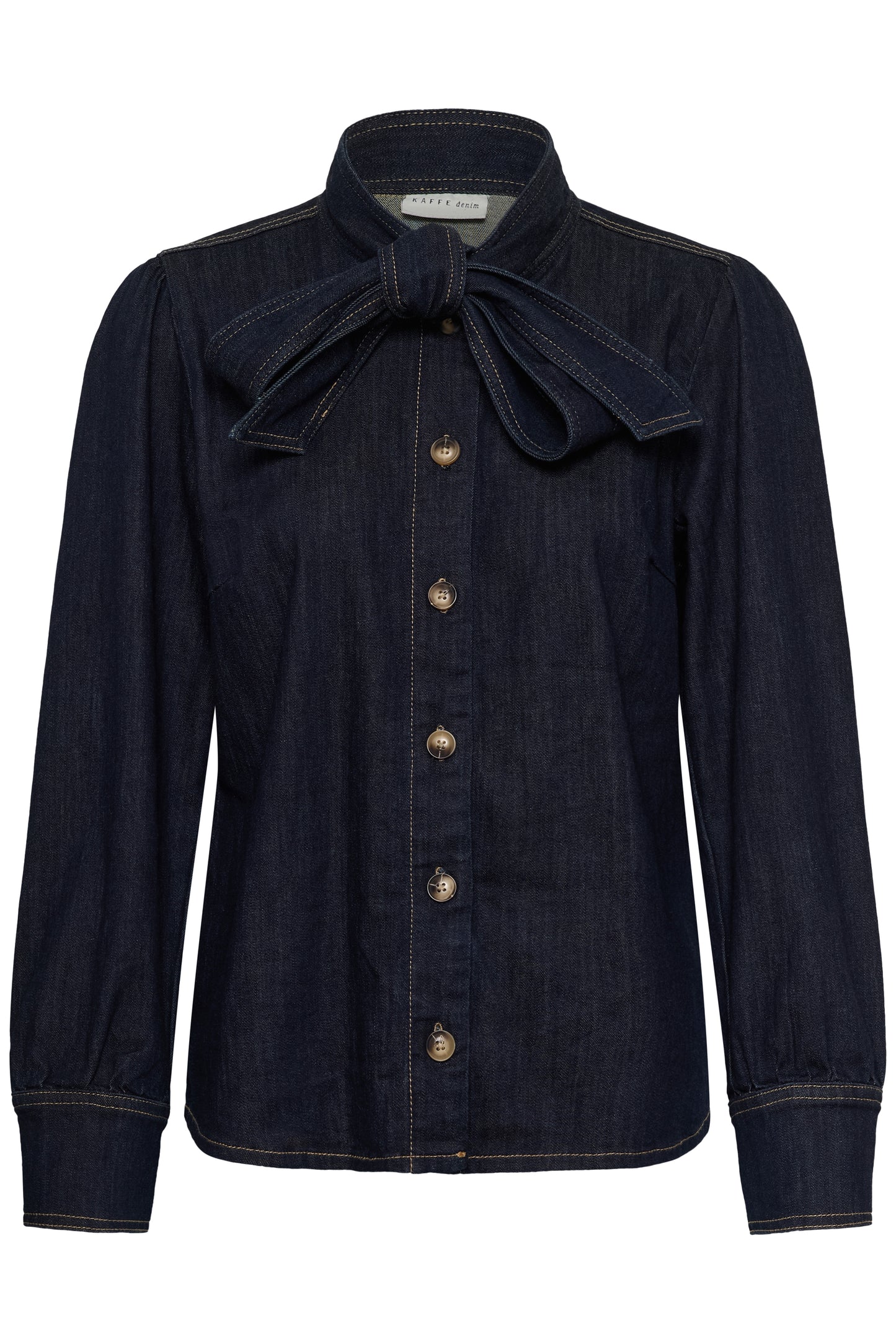 Kaffe KAmolly Denim Shirt Raw Blue Denim