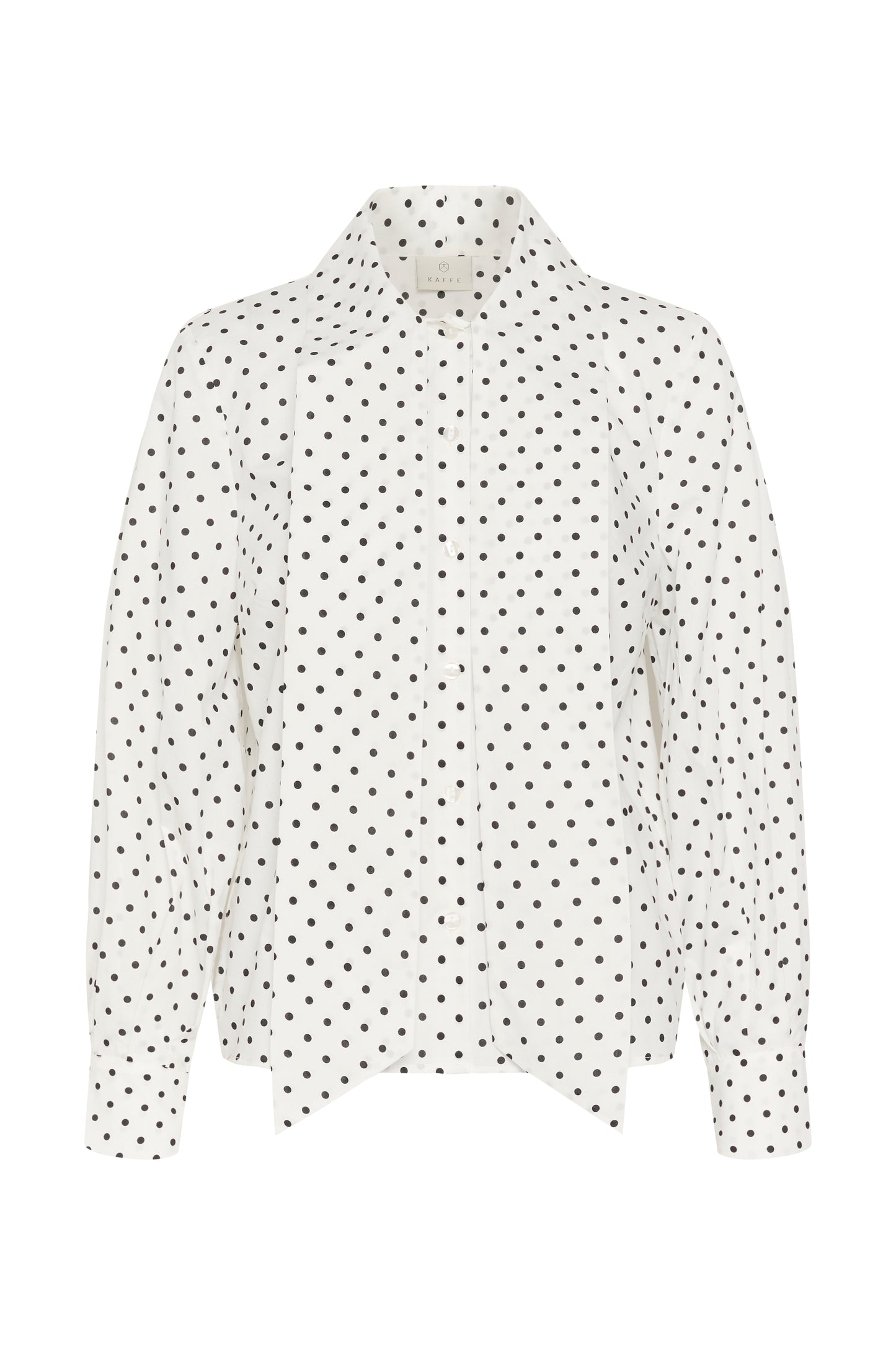 Kaffe KAmilly Shirt Black Dot