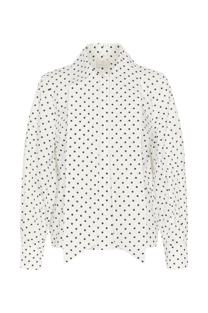 Kaffe KAmilly Shirt Black Dot
