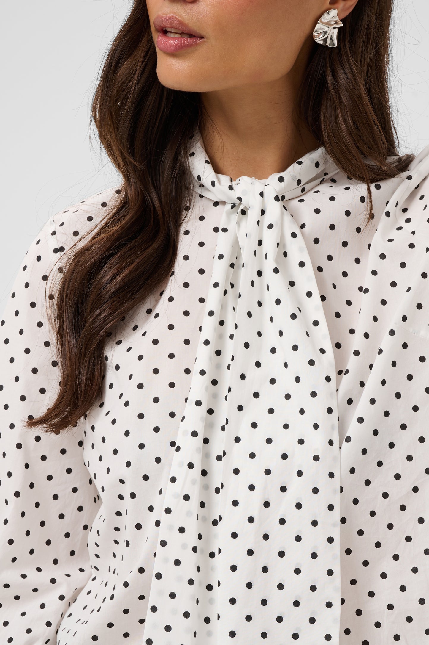 Kaffe KAmilly Shirt Black Dot