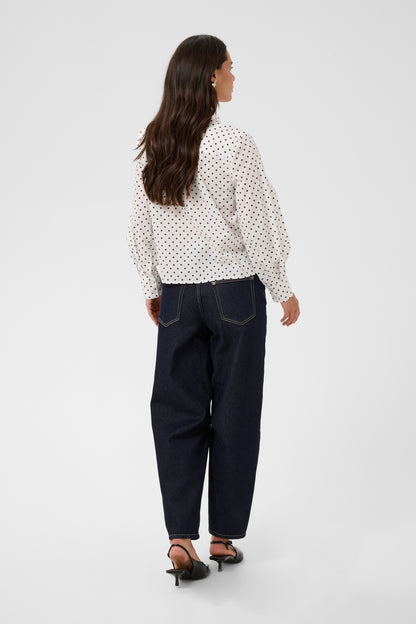 Kaffe KAmilly Shirt Black Dot