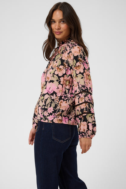 Kaffe KApatrice Blouse Pink Flower