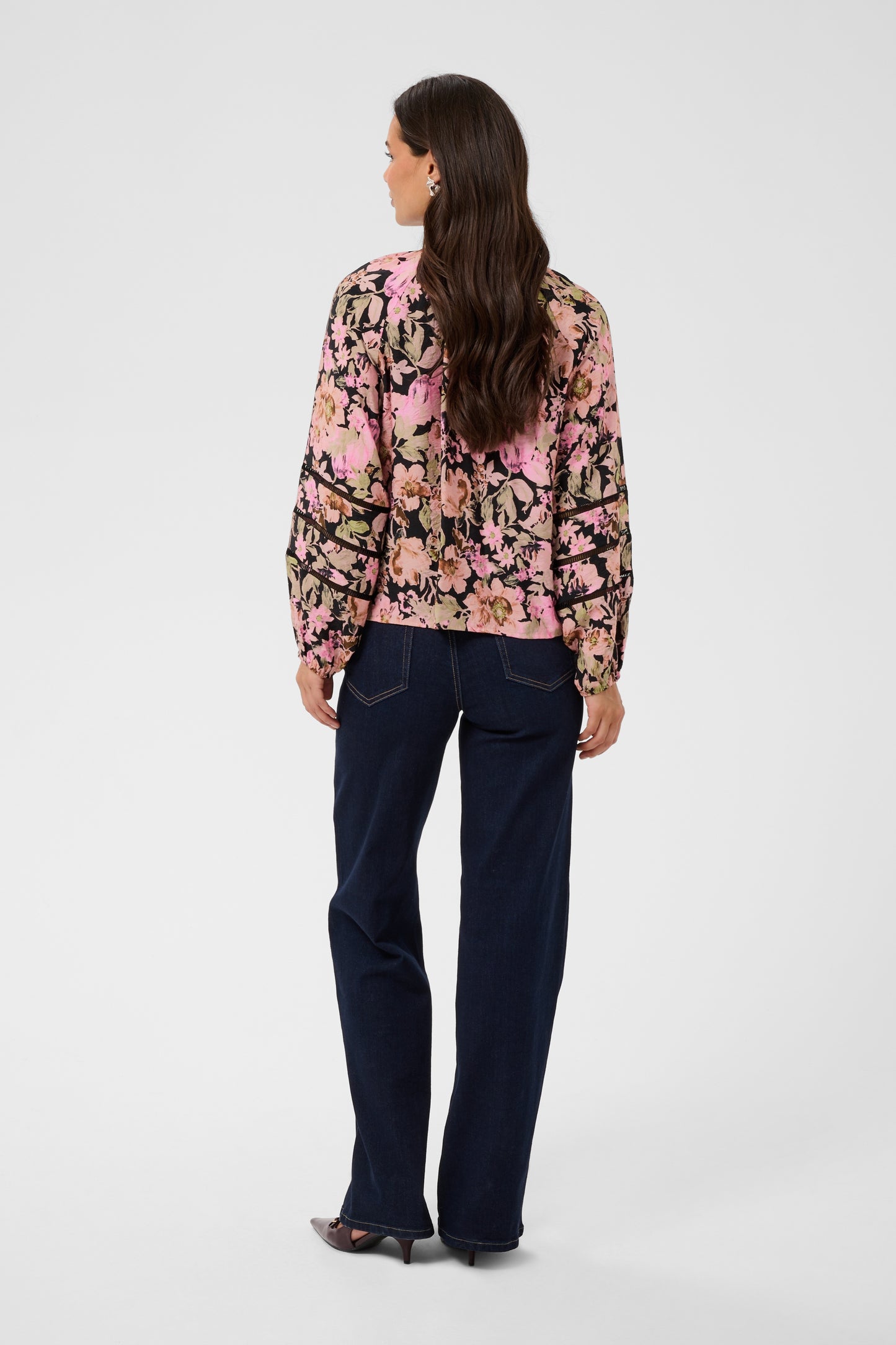 Kaffe KApatrice Blouse Pink Flower