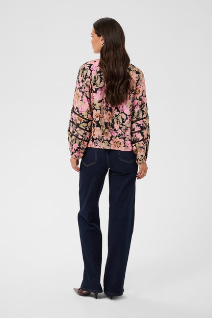 Kaffe KApatrice Blouse Pink Flower
