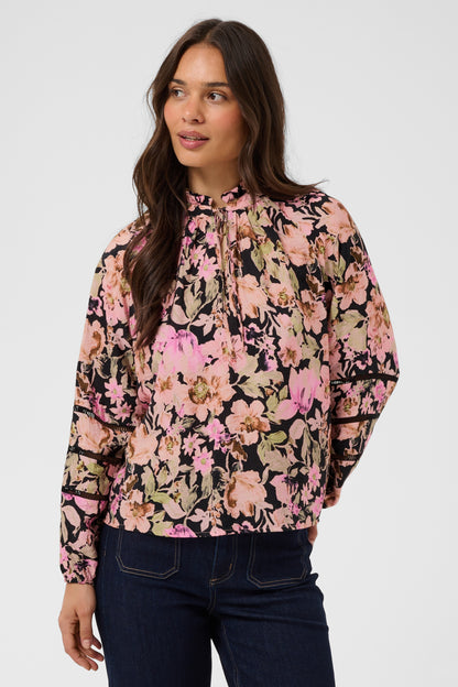 Kaffe KApatrice Blouse Pink Flower