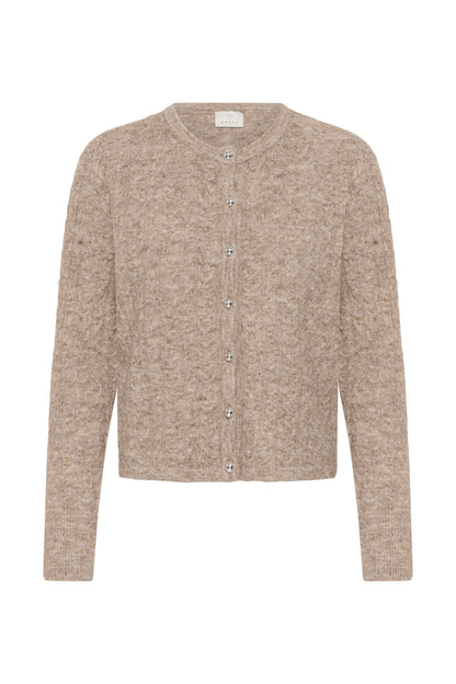 Kaffe KAmelanie Cardigan Beige Melange