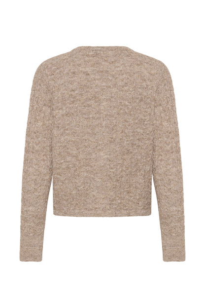Kaffe KAmelanie Cardigan Beige Melange