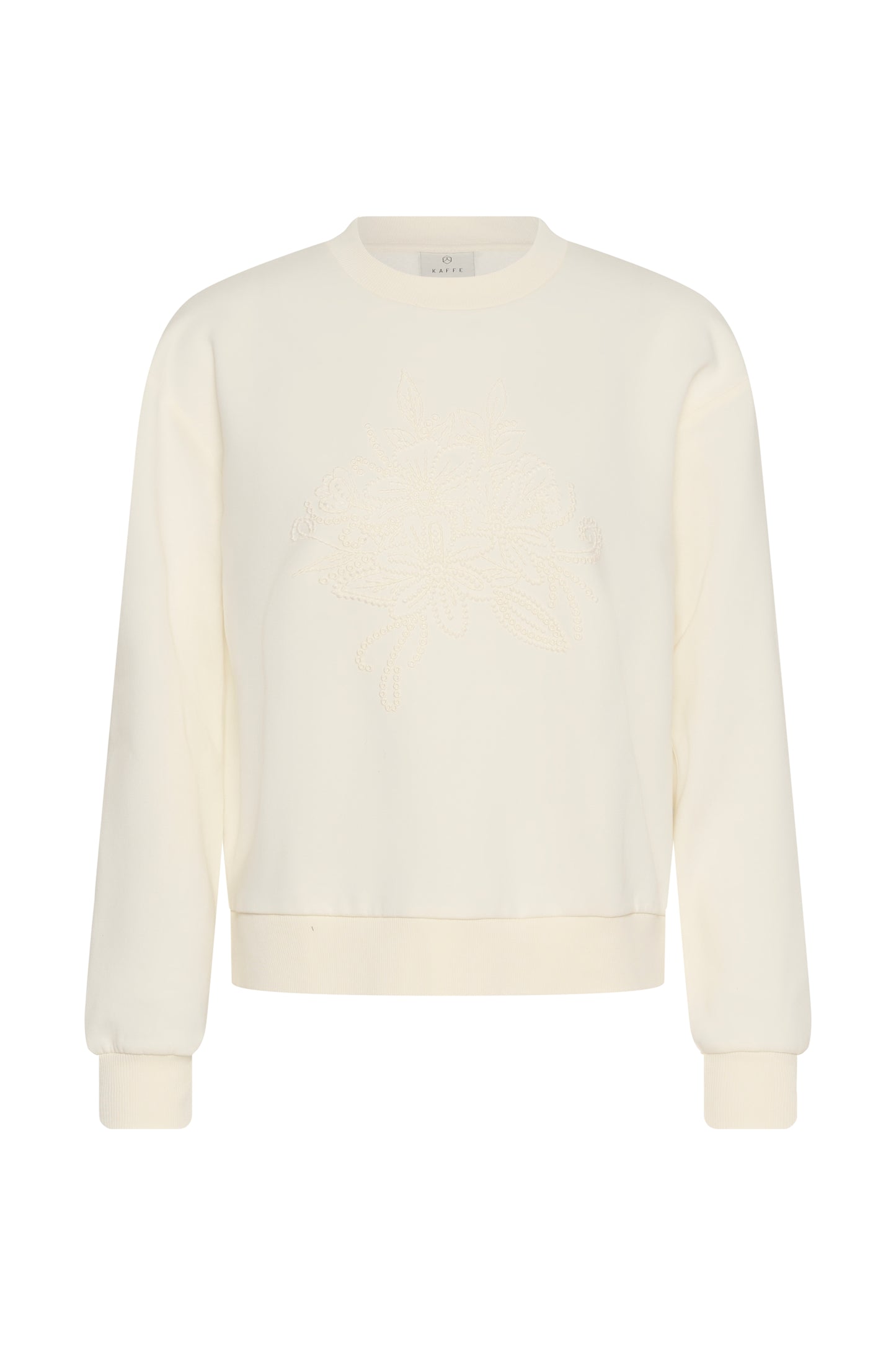 Kaffe KAdeliva Sweatshirt Whisper White