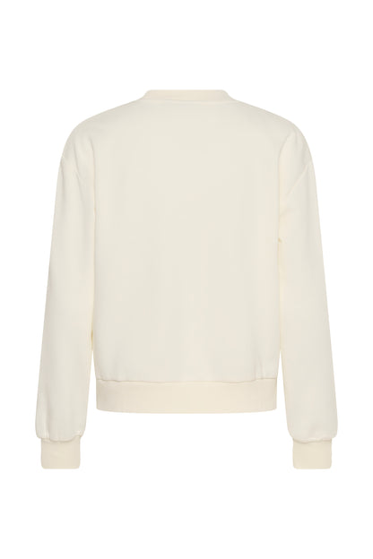 Kaffe KAdeliva Sweatshirt Whisper White