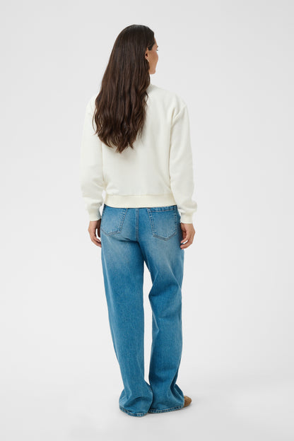 Kaffe KAdeliva Sweatshirt Whisper White