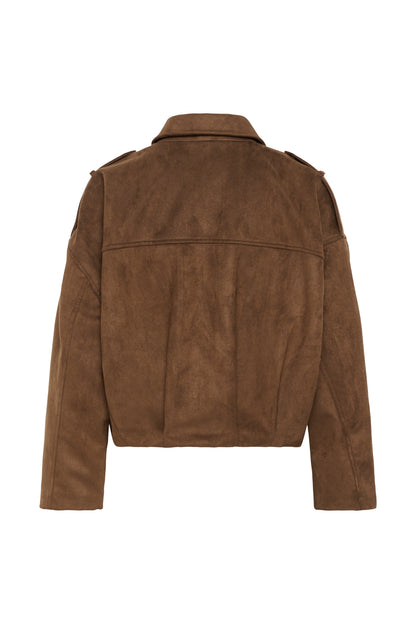 Kaffe KAgalilea Suedette Jacket Carafe