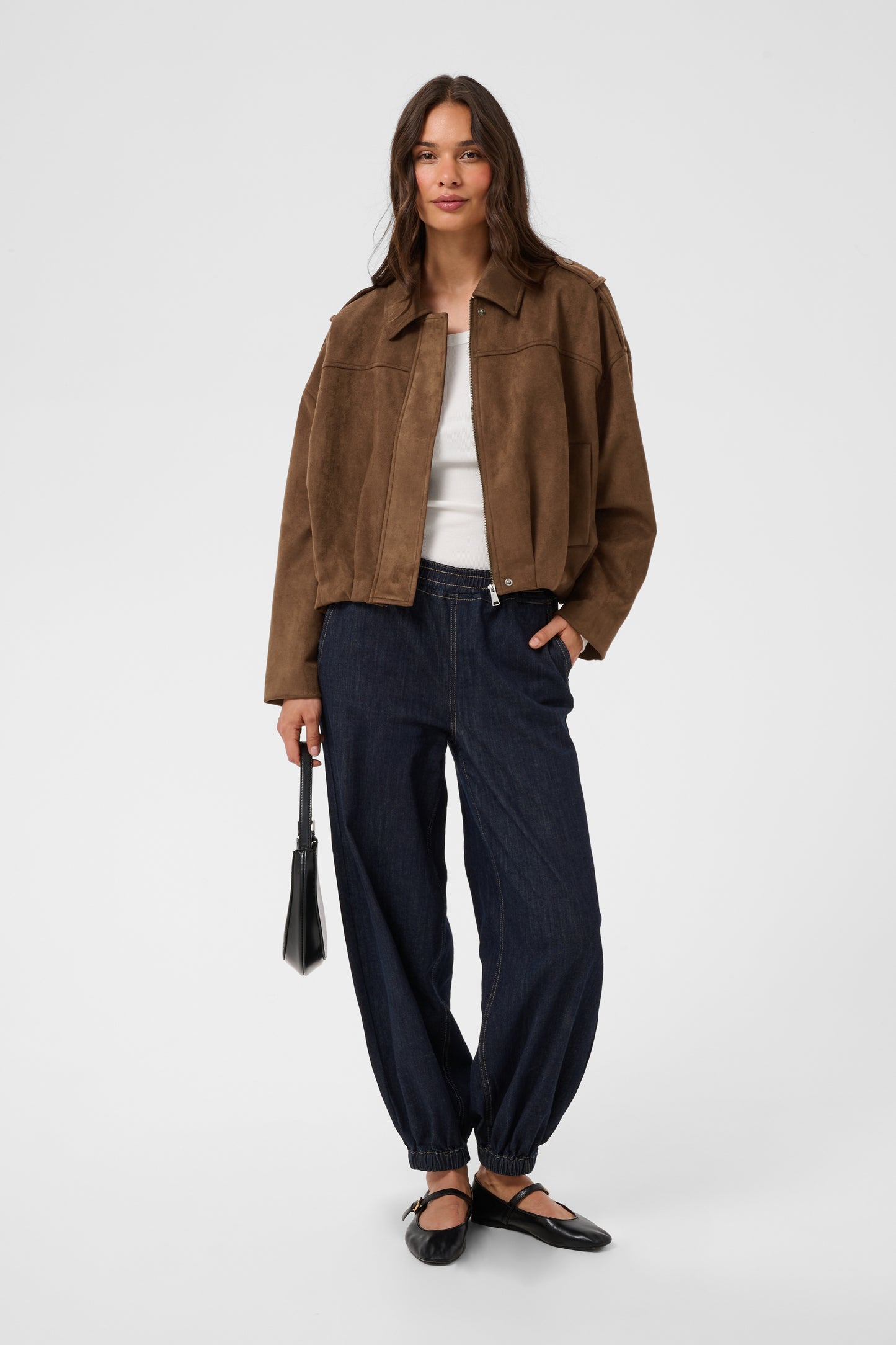 Kaffe KAgalilea Suedette Jacket Carafe