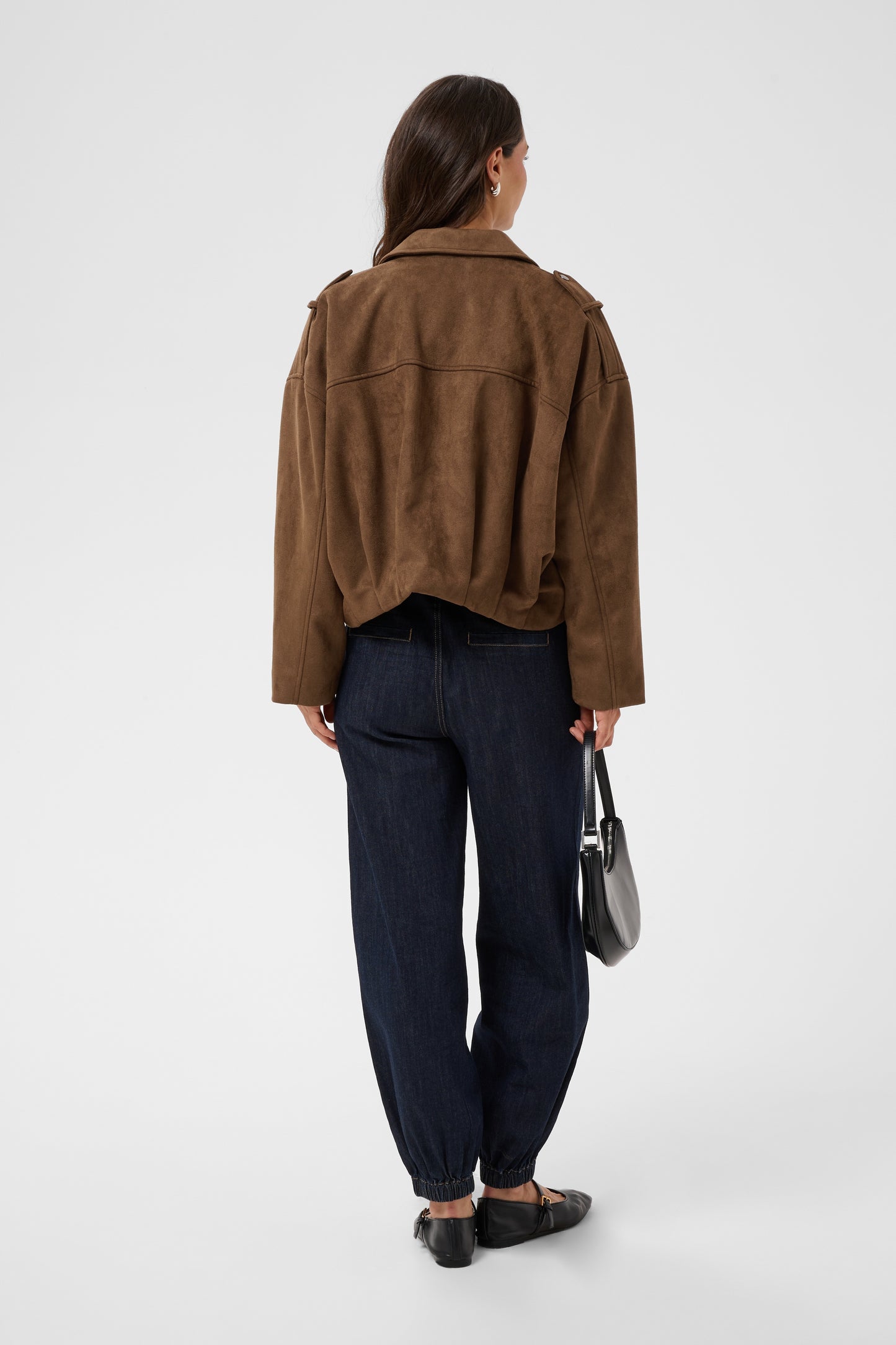 Kaffe KAgalilea Suedette Jacket Carafe
