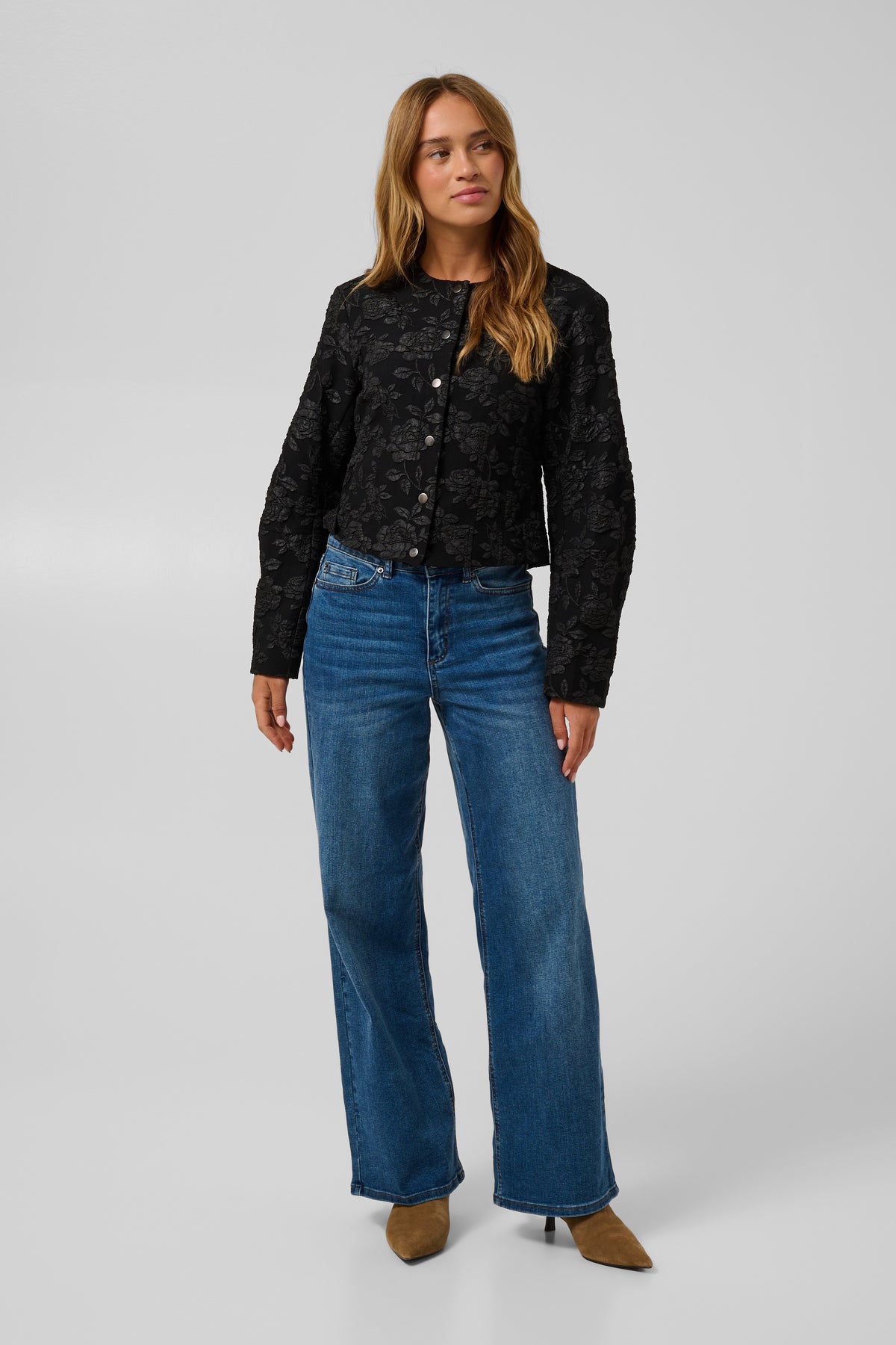 Kaffe KAcorbina Jacket Black Deep