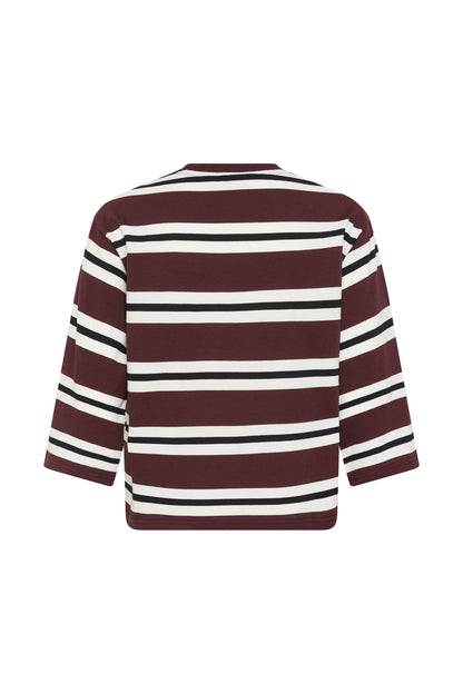 Kaffe KAwinny T-Shirt Fudge/Chalk/Black Deep
