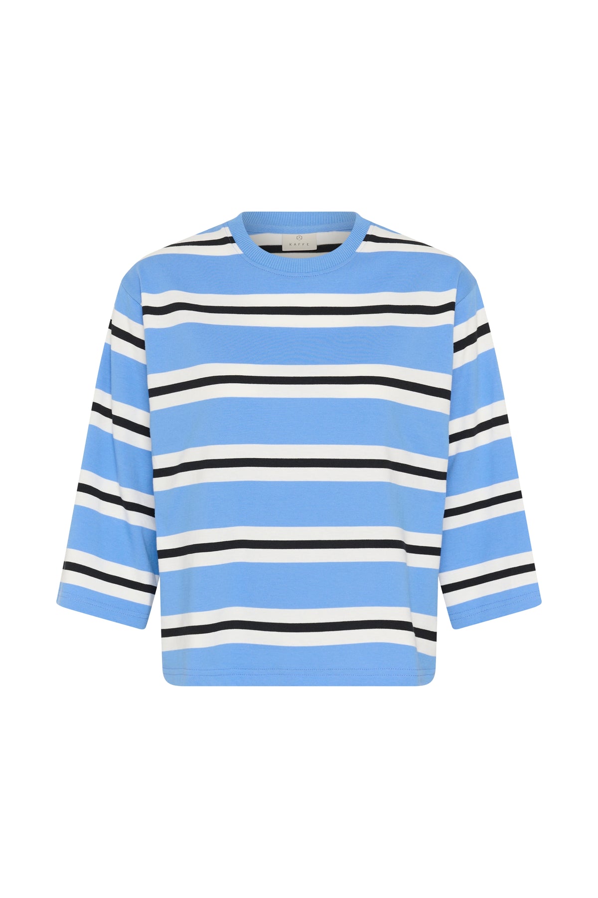 Kaffe KAwinny T-Shirt Provance/Chalk/Black Deep