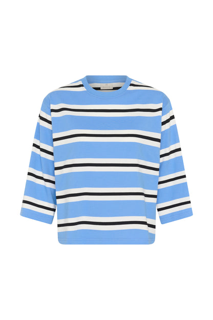 Kaffe KAwinny T-Shirt Provance/Chalk/Black Deep