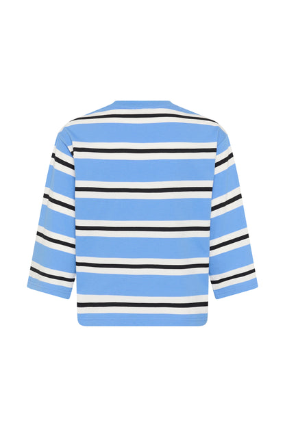 Kaffe KAwinny T-Shirt Provance/Chalk/Black Deep