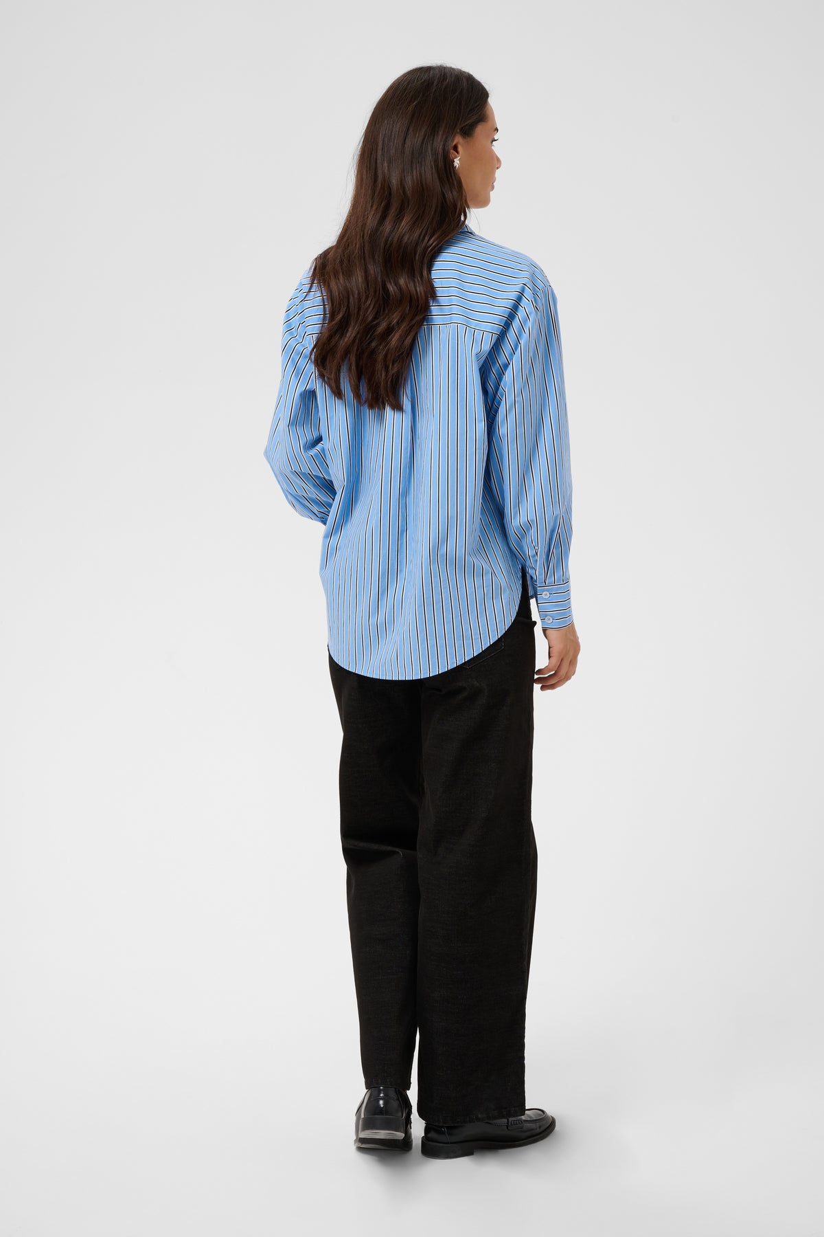 Kaffe KAgavina Shirt Provance/Chalk/Black Deep