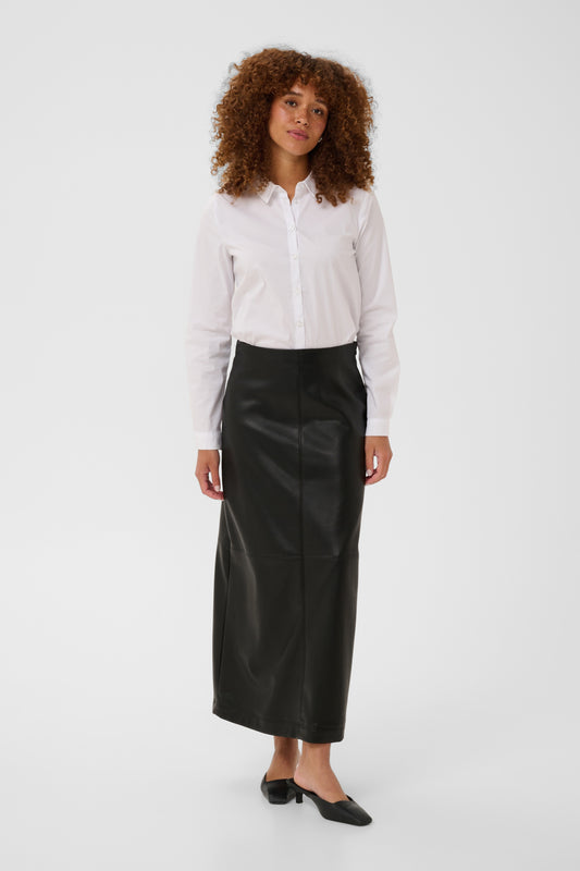 Kaffe KAarense Long Skirt Black Deep