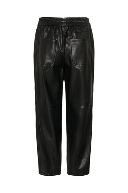 Kaffe KAarense Barrel Trouser Black Deep