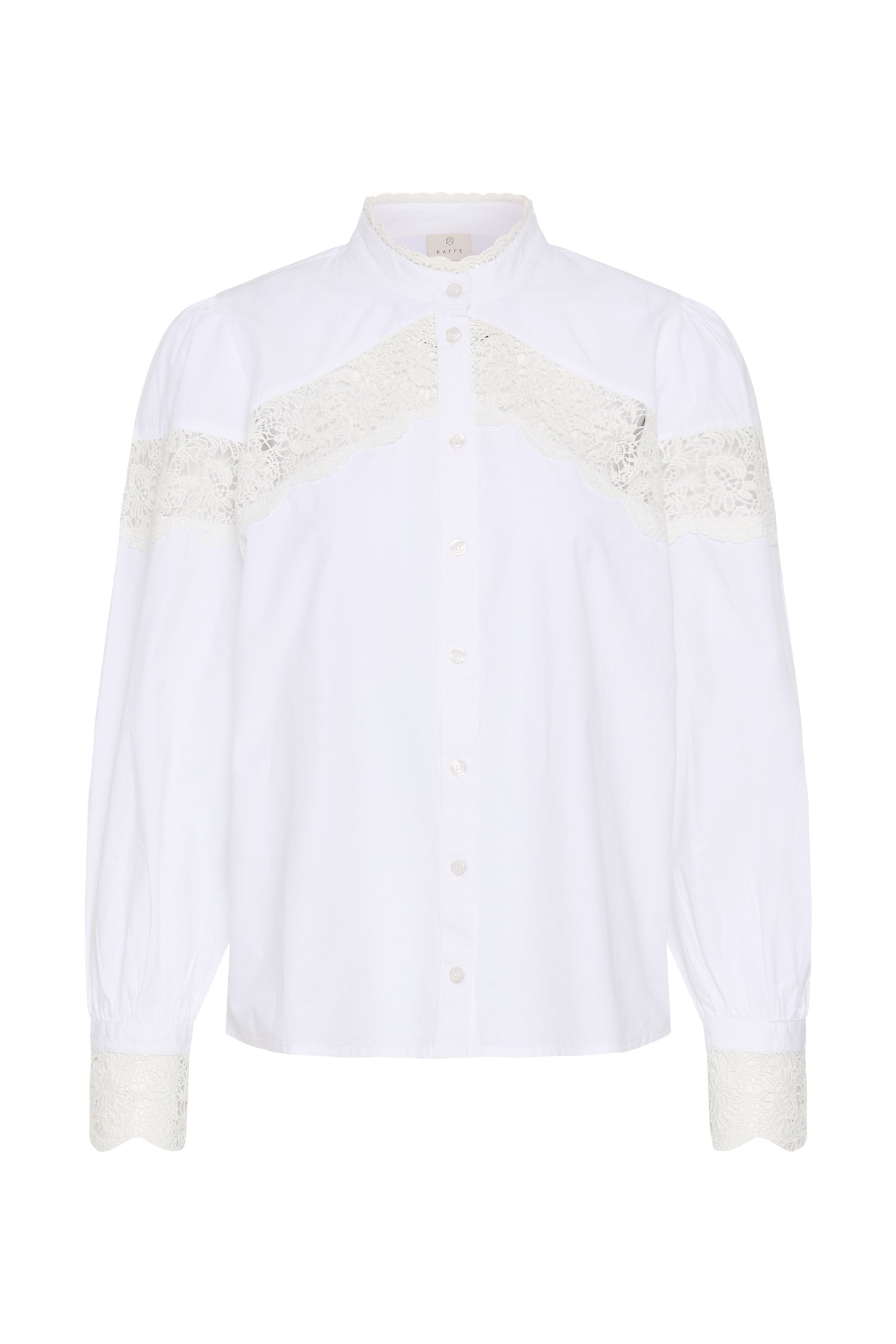 Kaffe KAglarissa Shirt Chalk