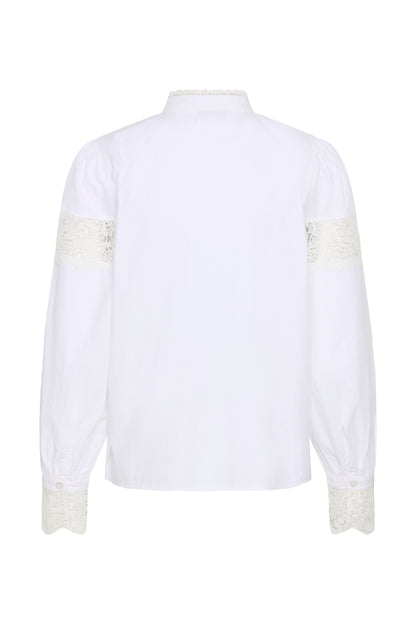 Kaffe KAglarissa Shirt Chalk