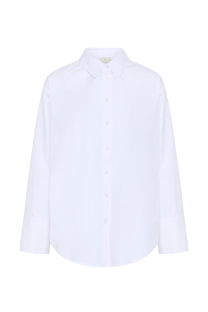 Kaffe KAkiki Lace Shirt Optical White