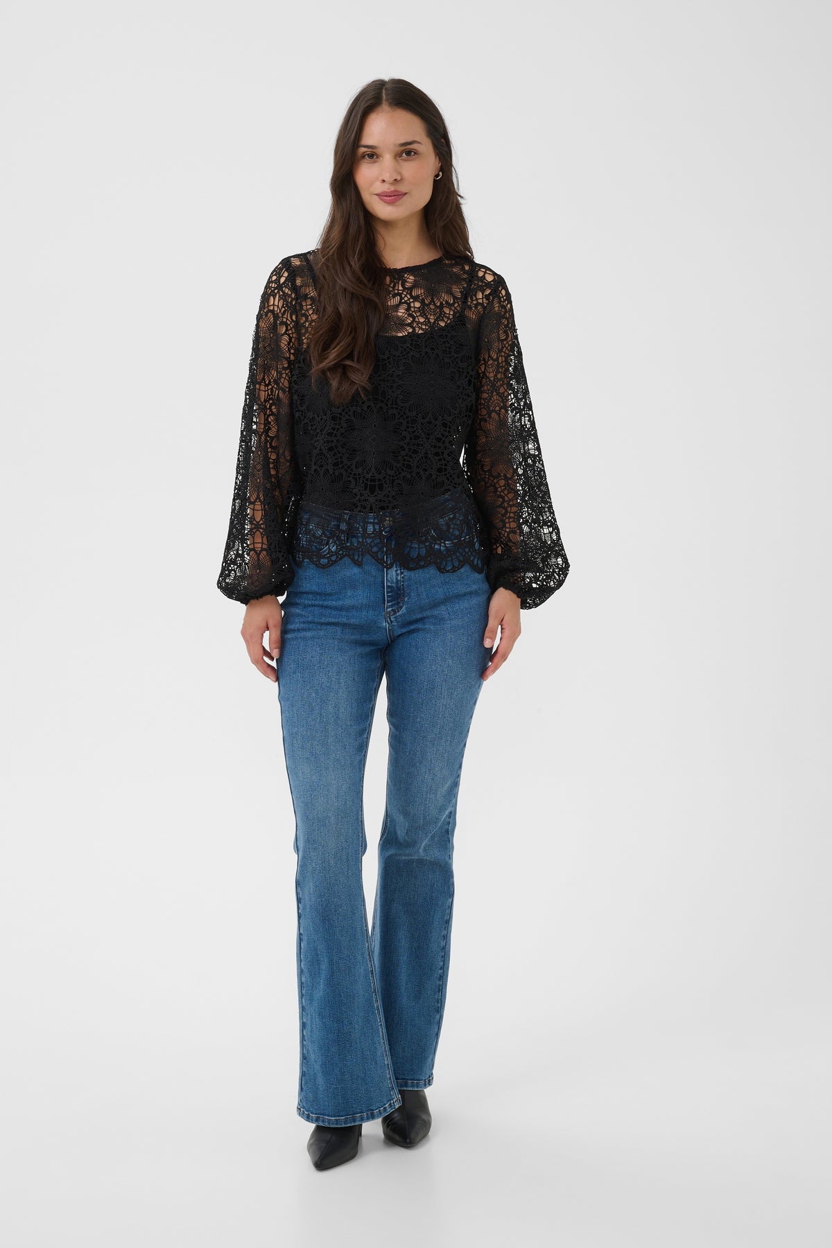 Kaffe KAgori Blouse Black Deep