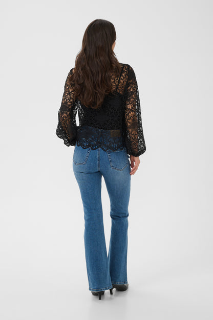Kaffe KAgori Blouse Black Deep