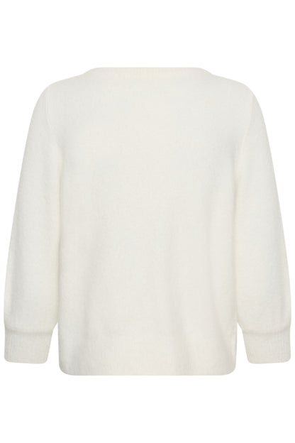 Kaffe KAselly Pullover Chalk