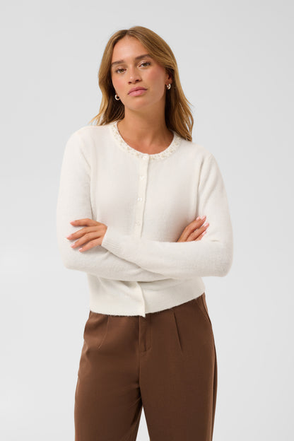 Kaffe KAselly Cardigan Chalk