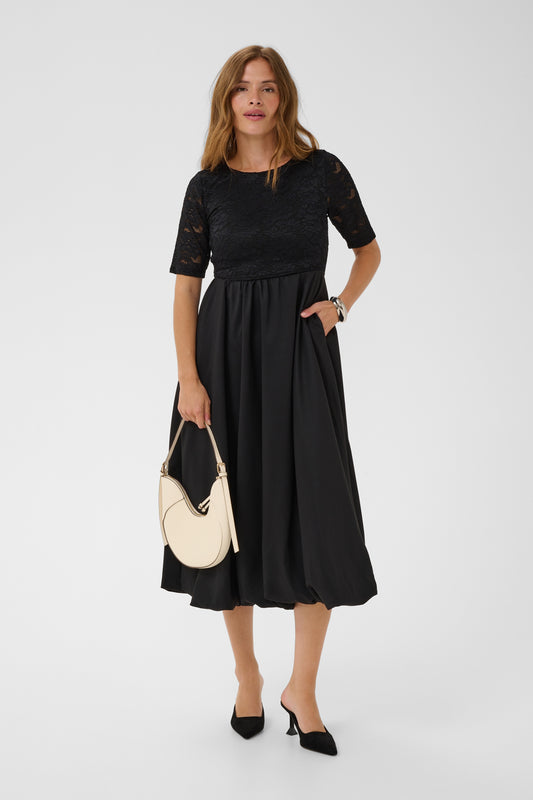 Kaffe KAkiri Dress Black Deep