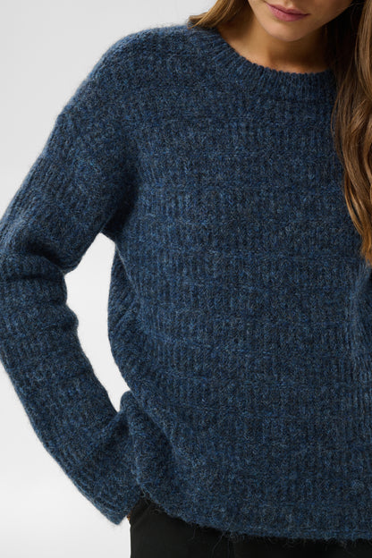 Kaffe Kikki Knit Pullover Graphite Melange