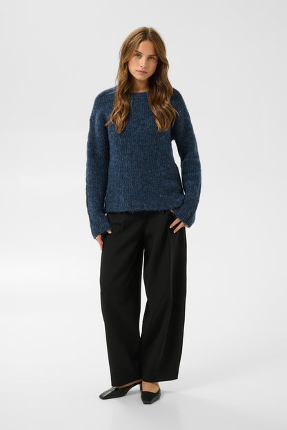 Kaffe Kikki Knit Pullover Graphite Melange