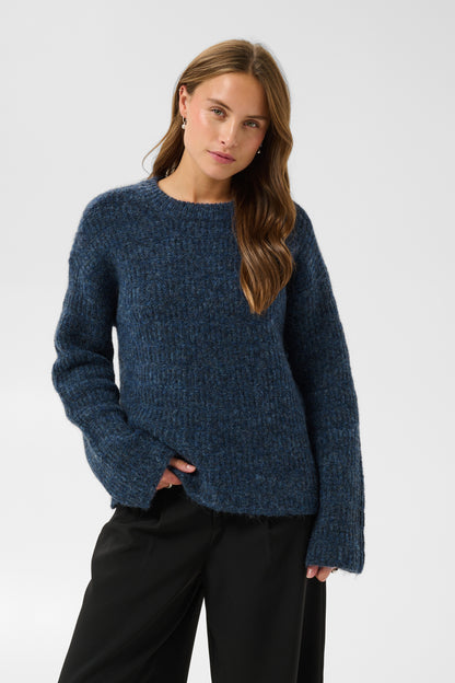 Kaffe Kikki Knit Pullover Graphite Melange