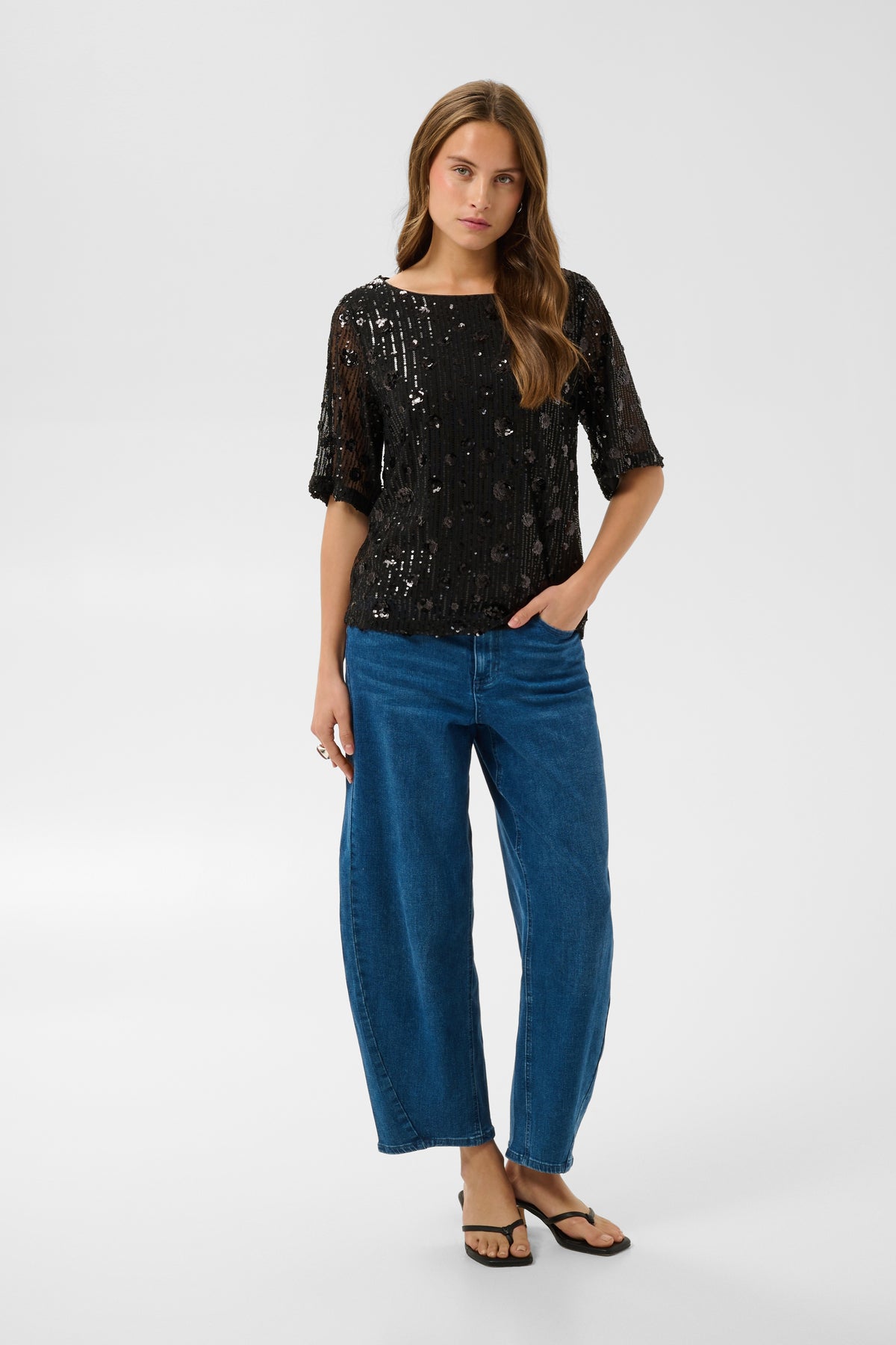 Kaffe KAgrace Blouse - Deep Black