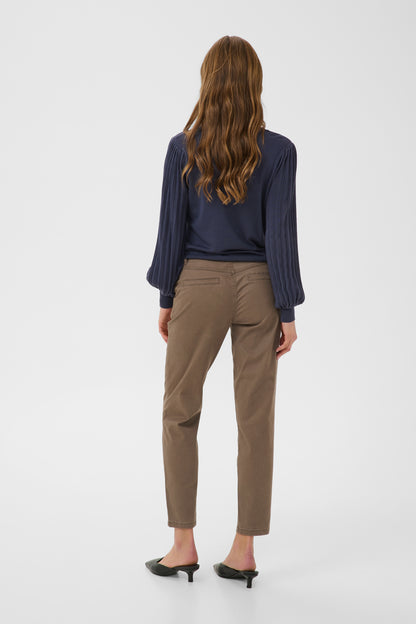 Kaffe Randi Pants Trousers Chocolate Chip