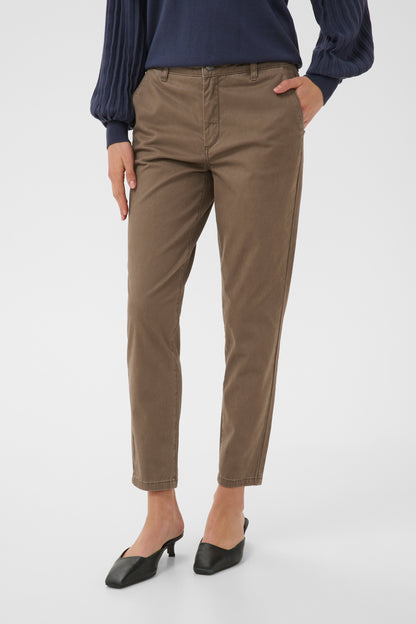 Kaffe Randi Pants Trousers Chocolate Chip
