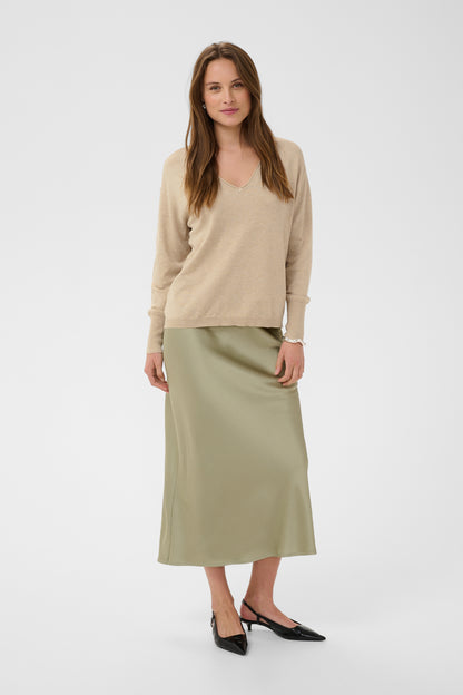 Kaffe KAlizza Mai Pullover Feather Gray Melange