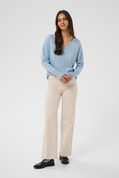 Kaffe KAlizza Mai Pullover Blue Fog
