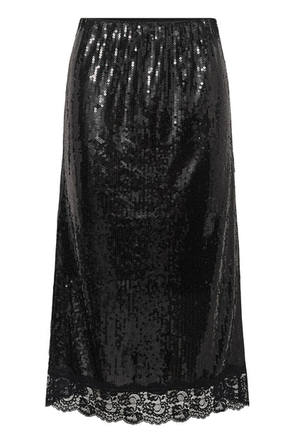 Kaffe Frances Skirt Black Deep