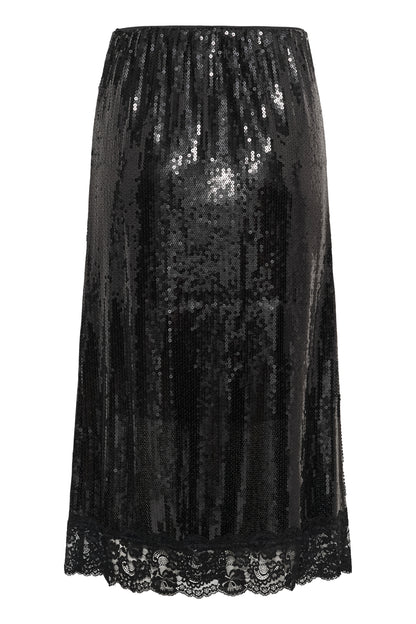 Kaffe Frances Skirt Black Deep