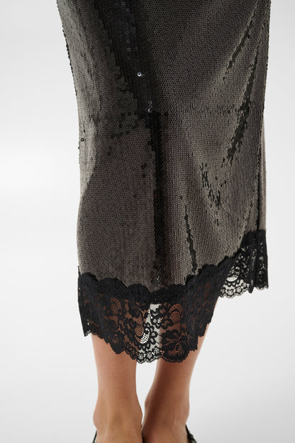 Kaffe Frances Skirt Black Deep